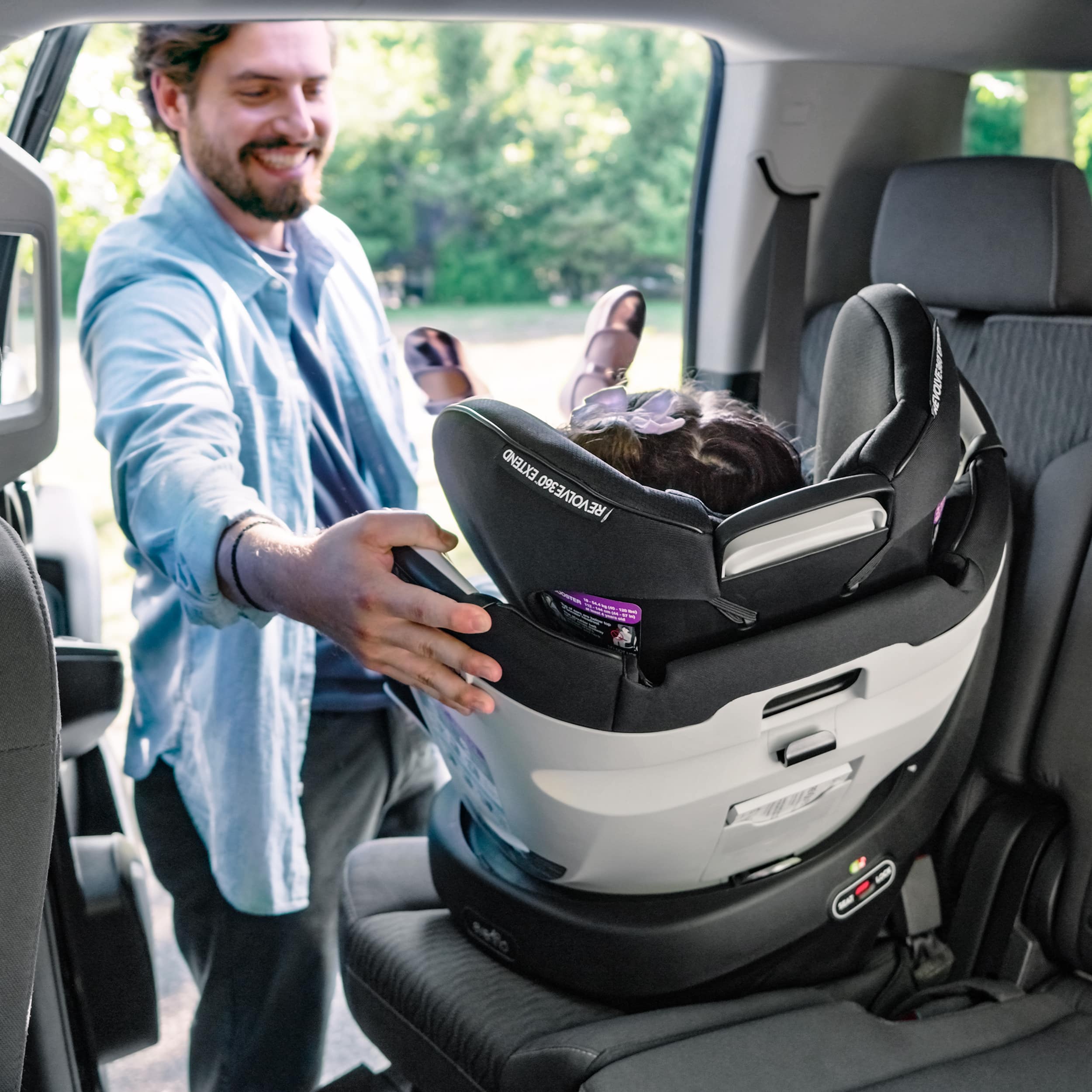 ���� ������ Revolve 360 Extend evenflo ������ ����� ����� +  Sensor Safe 