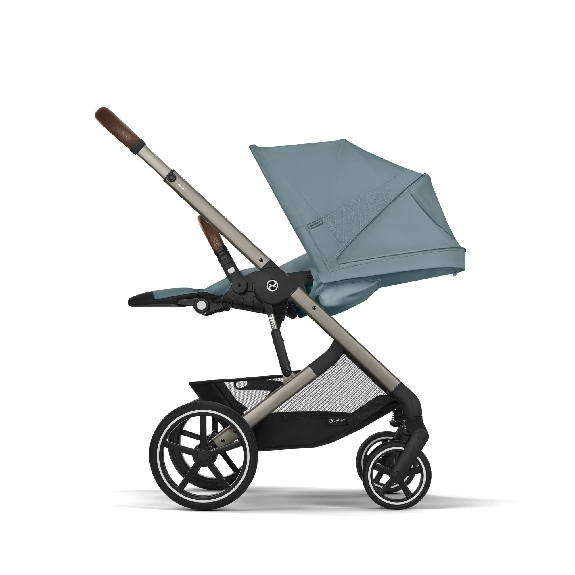 ���� ����� ������ ������  - ������ ������ Cybex Balios TS5 ���� Stormy Blue, �� ��-�� Cloud G