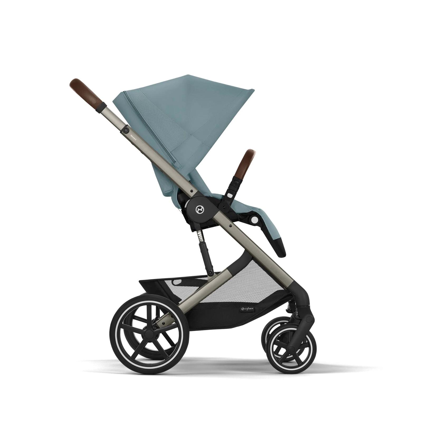 ���� ����� ������ ������  - ������ ������ Cybex Balios TS5 ���� Stormy Blue, �� ��-�� Cloud G