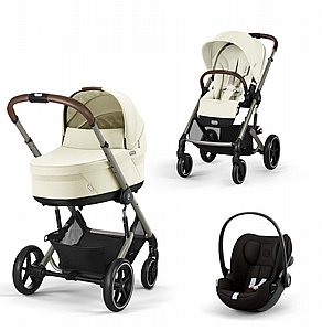 ���� ����� ������ ������ - ������ ������ Cybex Balios TS5 ���� Seashell Beige , �� ���� Cloud G