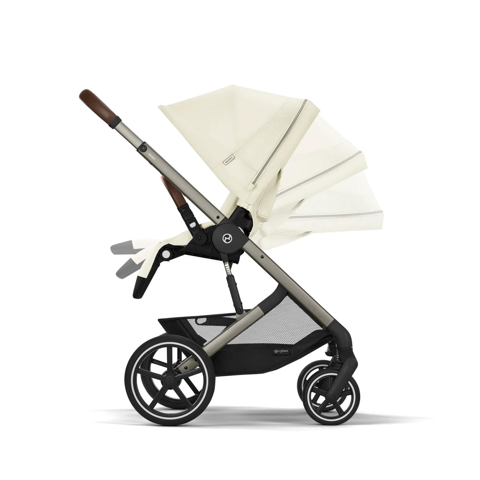 ���� ����� ������ ������ - ������ ������ Cybex Balios TS5 ���� Seashell Beige , �� ���� Cloud G