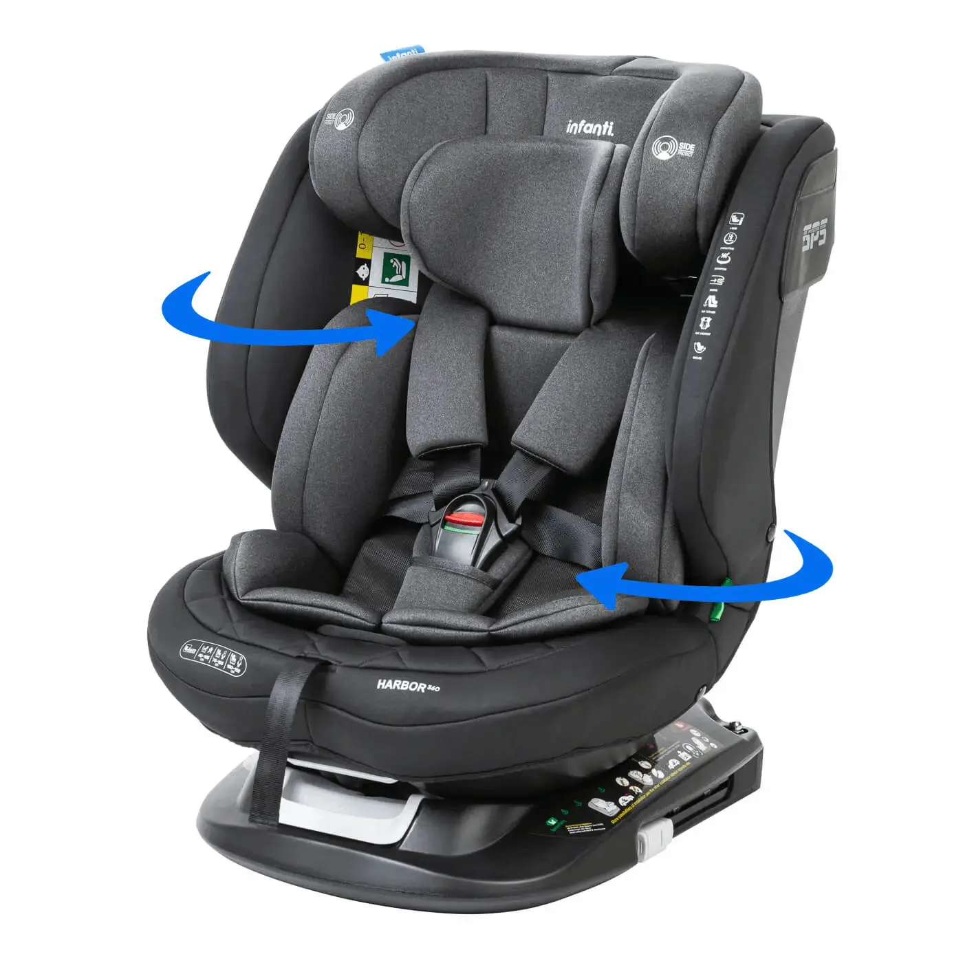 כסא בטיחות אנפנטי הרבור 0-36 ק"ג מסתובב 360 HARBOR I-SIZE | infanti כסא בטיחות אנפנטי הרבור 0-36 ק"ג מסתובב 360 HARBOR I-SIZE | infanti