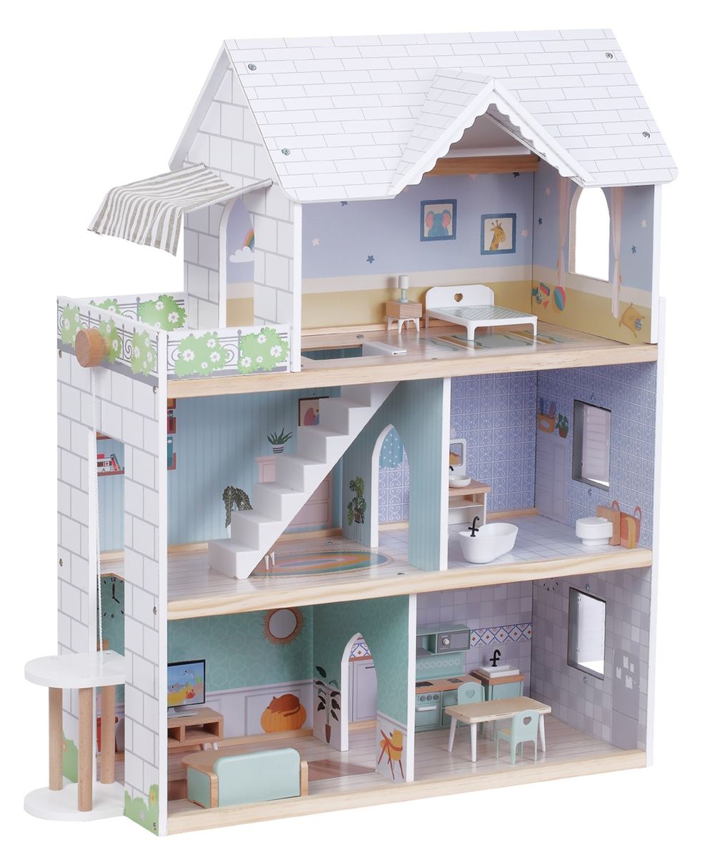 בית בובות רב קומות מפואר פיט טויס - Pit Toys בית בובות רב קומות מפואר פיט טויס - Pit Toys