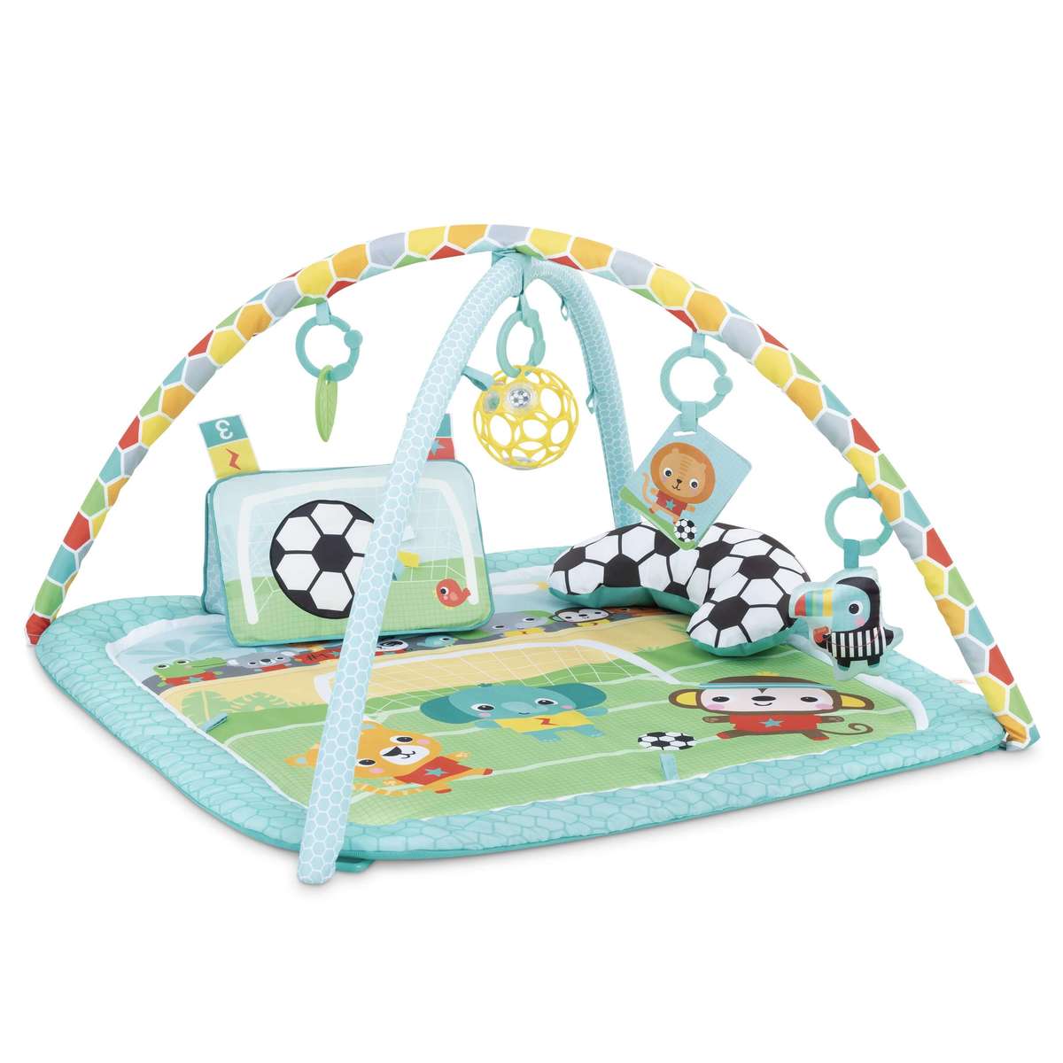 שמיכת פעילות הכדורגל שלי Bright Starts שמיכת פעילות הכדורגל שלי Bright Starts