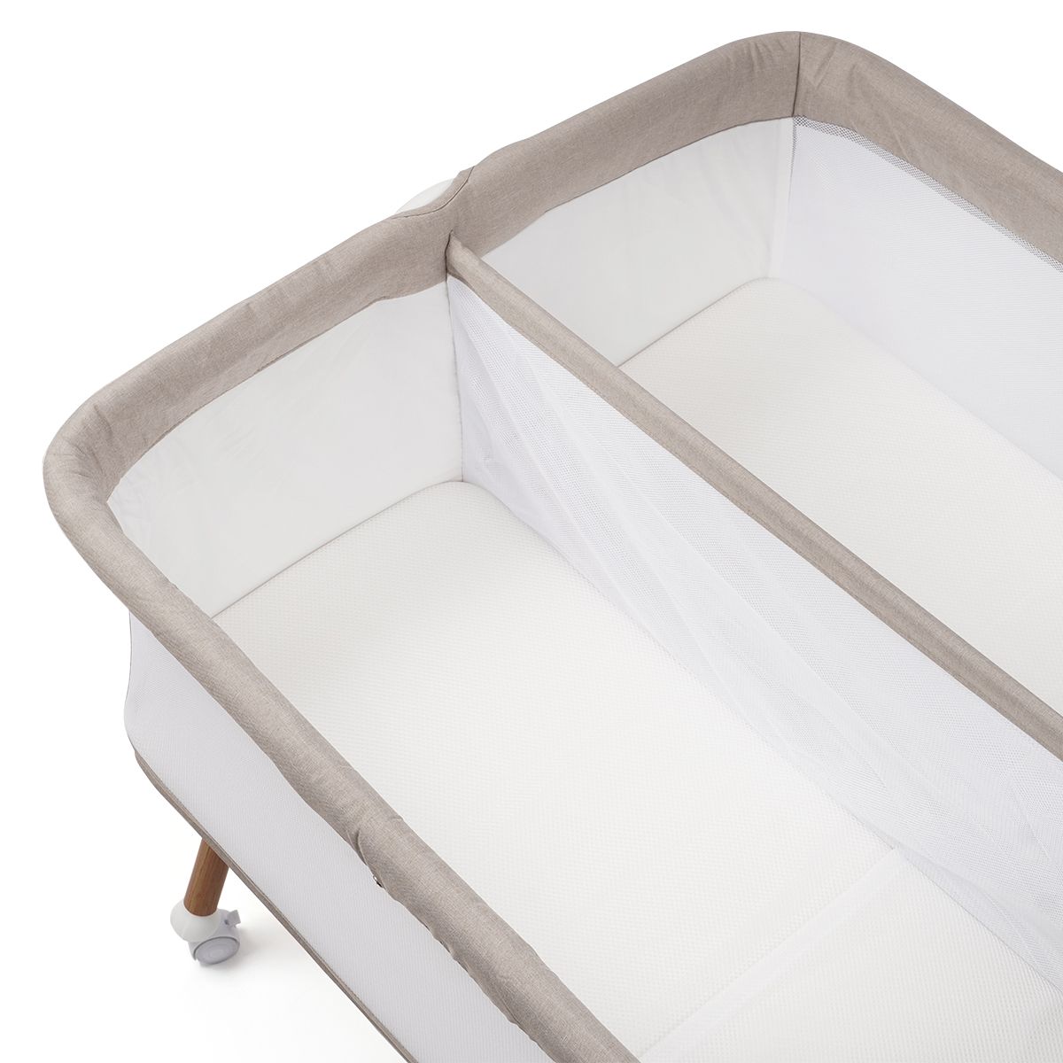 ����� ������ ������ ����� ���� ���� / ����� ���� �� � Twigy Dallas Double Baby Crib Clay