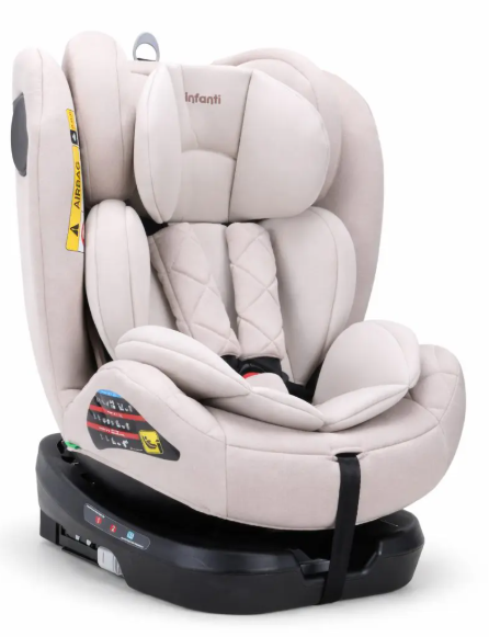 כסא בטיחות מלידה ועד גובה 150 סמ I-Twist DLX - Infanti כסא בטיחות מלידה ועד גובה 150 סמ I-Twist DLX - Infanti
