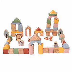 סט קוביות עץ לבנייה דייניז 60 חלקים – Dainy’s Wooden Building Blocks Set 60 pcs סט קוביות עץ לבנייה דייניז 60 חלקים – Dainy’s Wooden Building Blocks Set 60 pcs