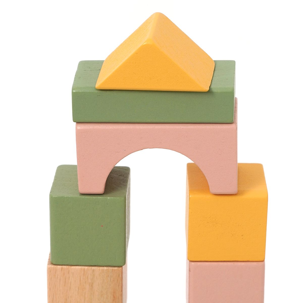 �� ������ �� ������ ������ 60 ����� � ����Dainy�s Wooden Building Blocks Set 60 pcs