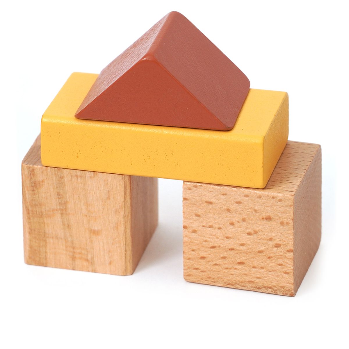�� ������ �� ������ ������ 60 ����� � ����Dainy�s Wooden Building Blocks Set 60 pcs