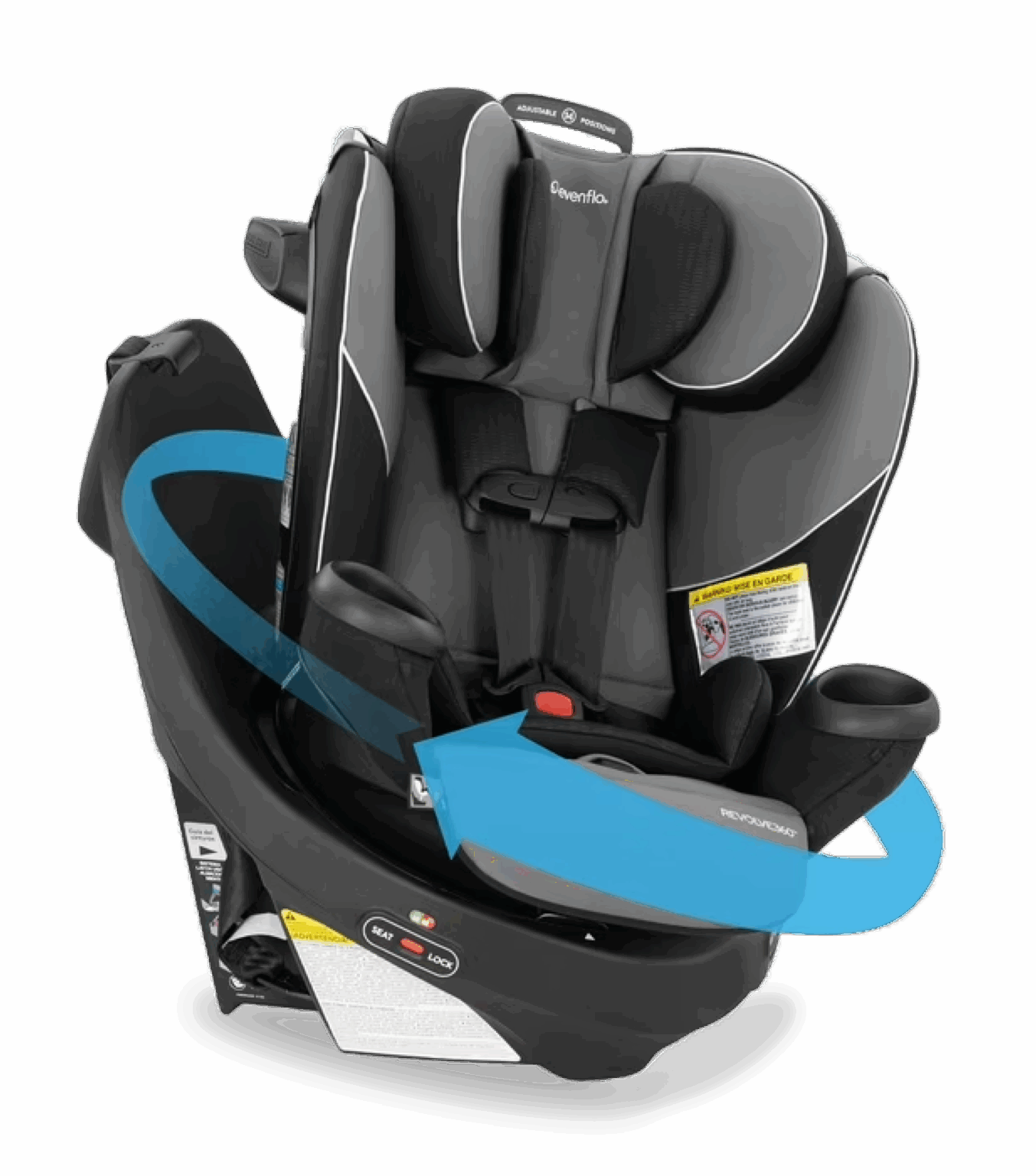 כיסא בטיחות מסתובב משולב בוסטר Revolve 360 כיסא בטיחות מסתובב משולב בוסטר Revolve 360