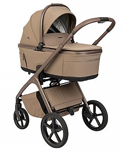 עגלת NOVO דגם 2026 ספורטליין בצבע חום עם סלקל מתנה! - Sportline Brown עגלת NOVO דגם 2026 ספורטליין בצבע חום עם סלקל מתנה! - Sportline Brown