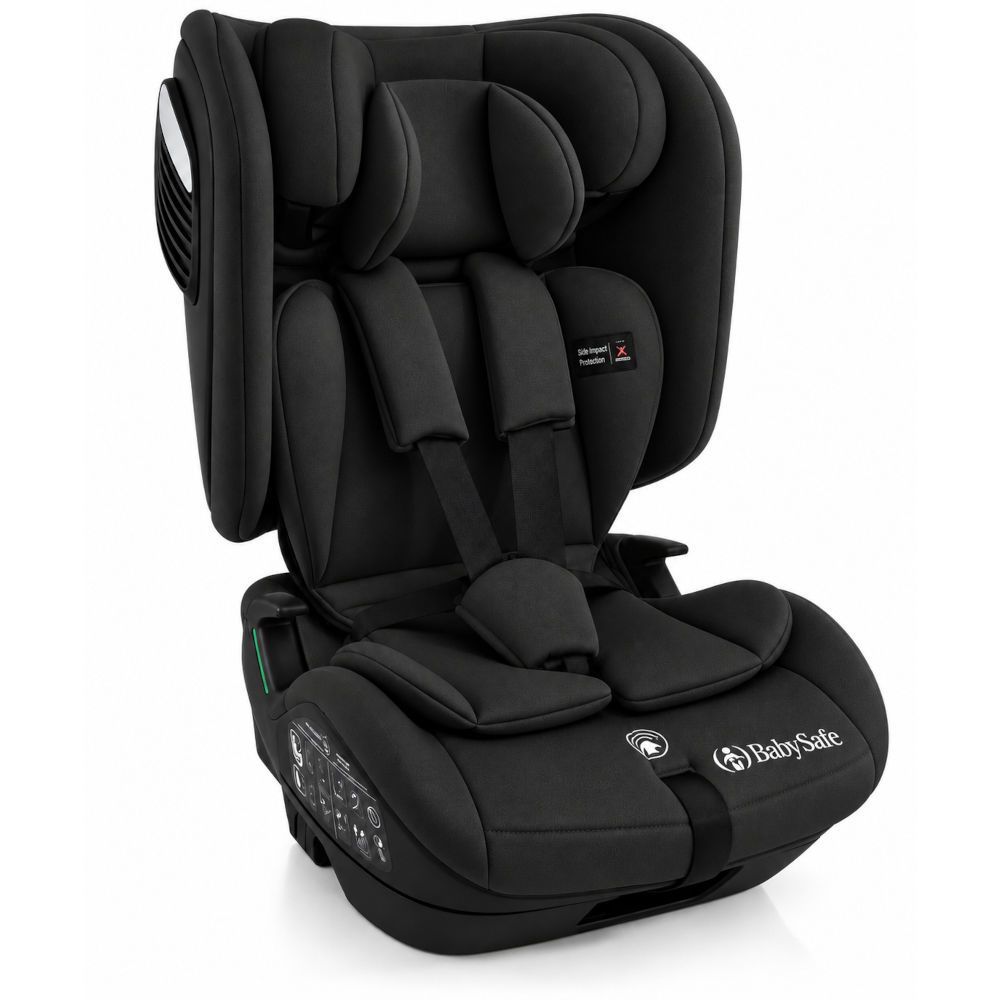 כיסא בטיחות מתקפל משולב בוסטר EverFit I-Size מבית בייביסייף (שחור) BabySafe כיסא בטיחות מתקפל משולב בוסטר EverFit I-Size מבית בייביסייף (שחור) BabySafe