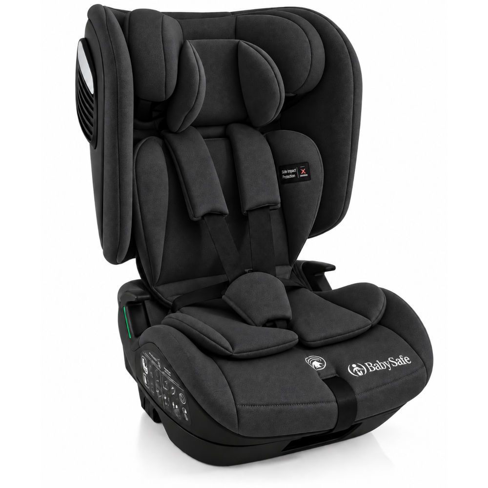 כיסא בטיחות מתקפל משולב בוסטר EverFit I-Size מבית בייביסייף (אפור) BabySafe כיסא בטיחות מתקפל משולב בוסטר EverFit I-Size מבית בייביסייף (אפור) BabySafe