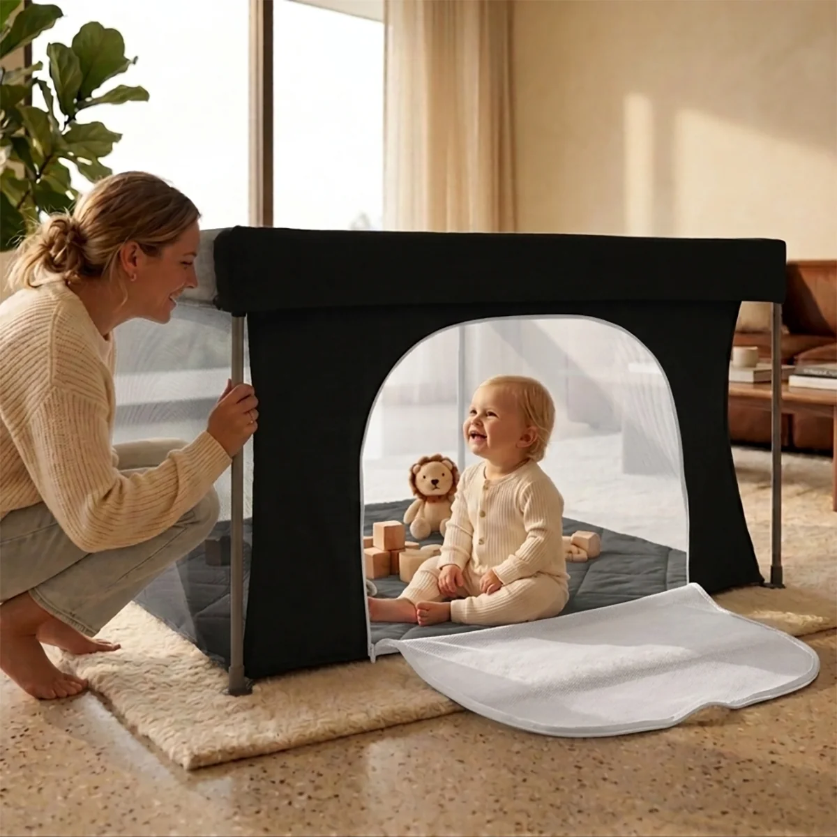 ���� ������ ������ 125X125 �"� ���� - Twigy PlayField Fossil