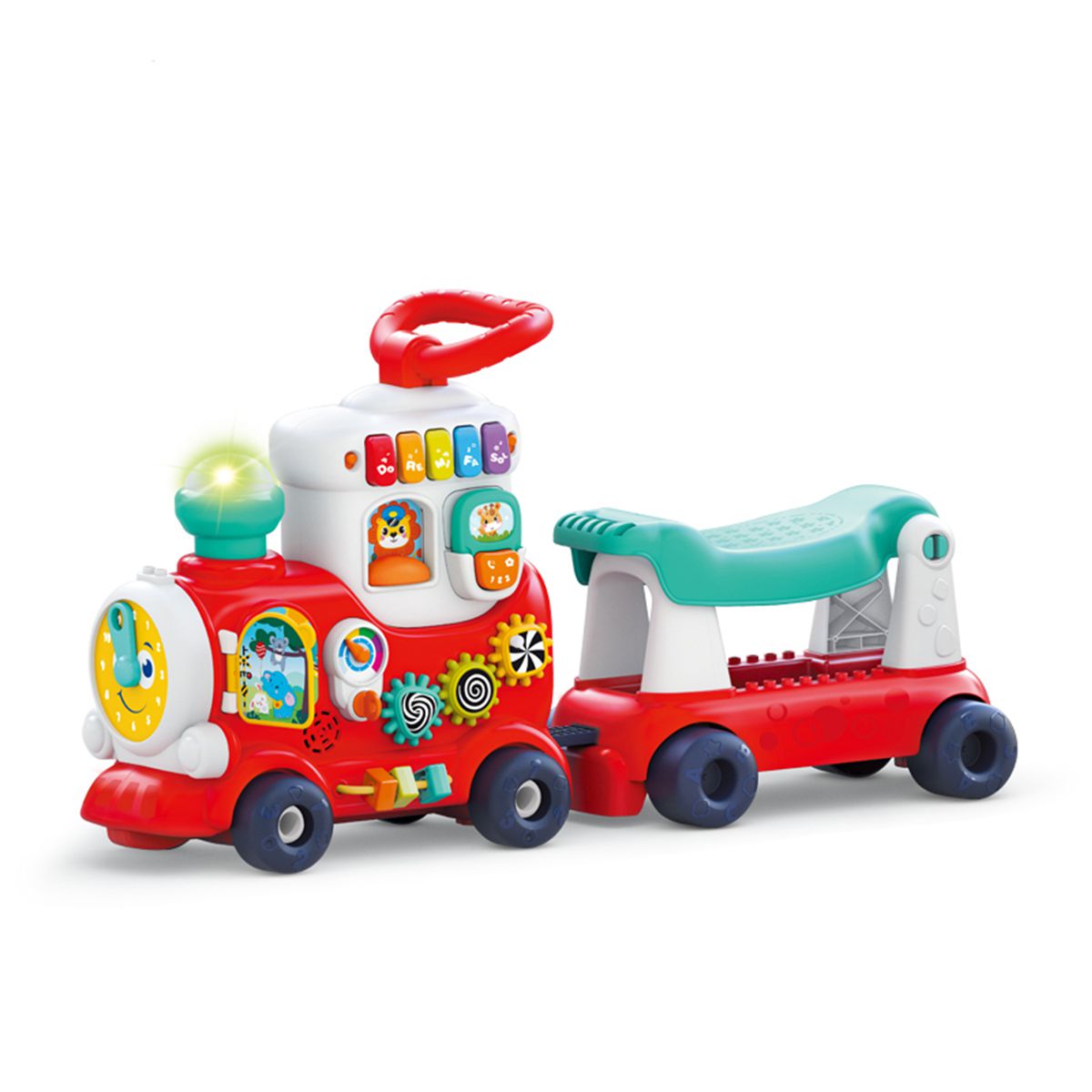 ���� �����/����� ���� ���� � Hola Toys 4in 1 Smart Learning Push & Ride Train