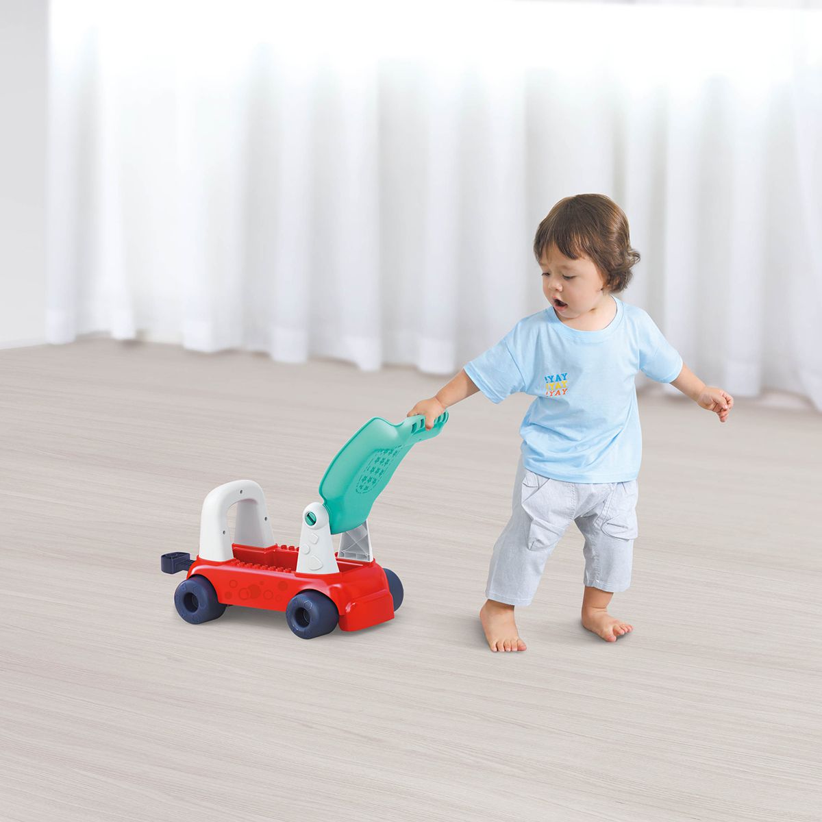 ���� �����/����� ���� ���� � Hola Toys 4in 1 Smart Learning Push & Ride Train