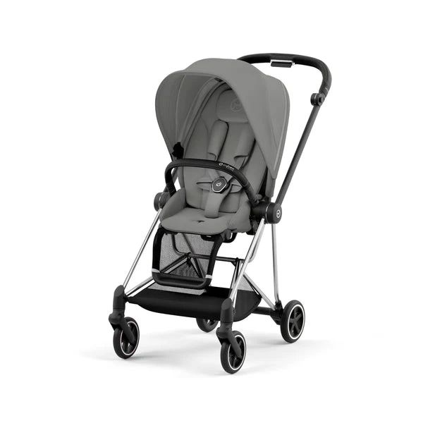 עגלת תינוק CYBEX Mios 3 כרום שחור עגלת תינוק CYBEX Mios 3 כרום שחור