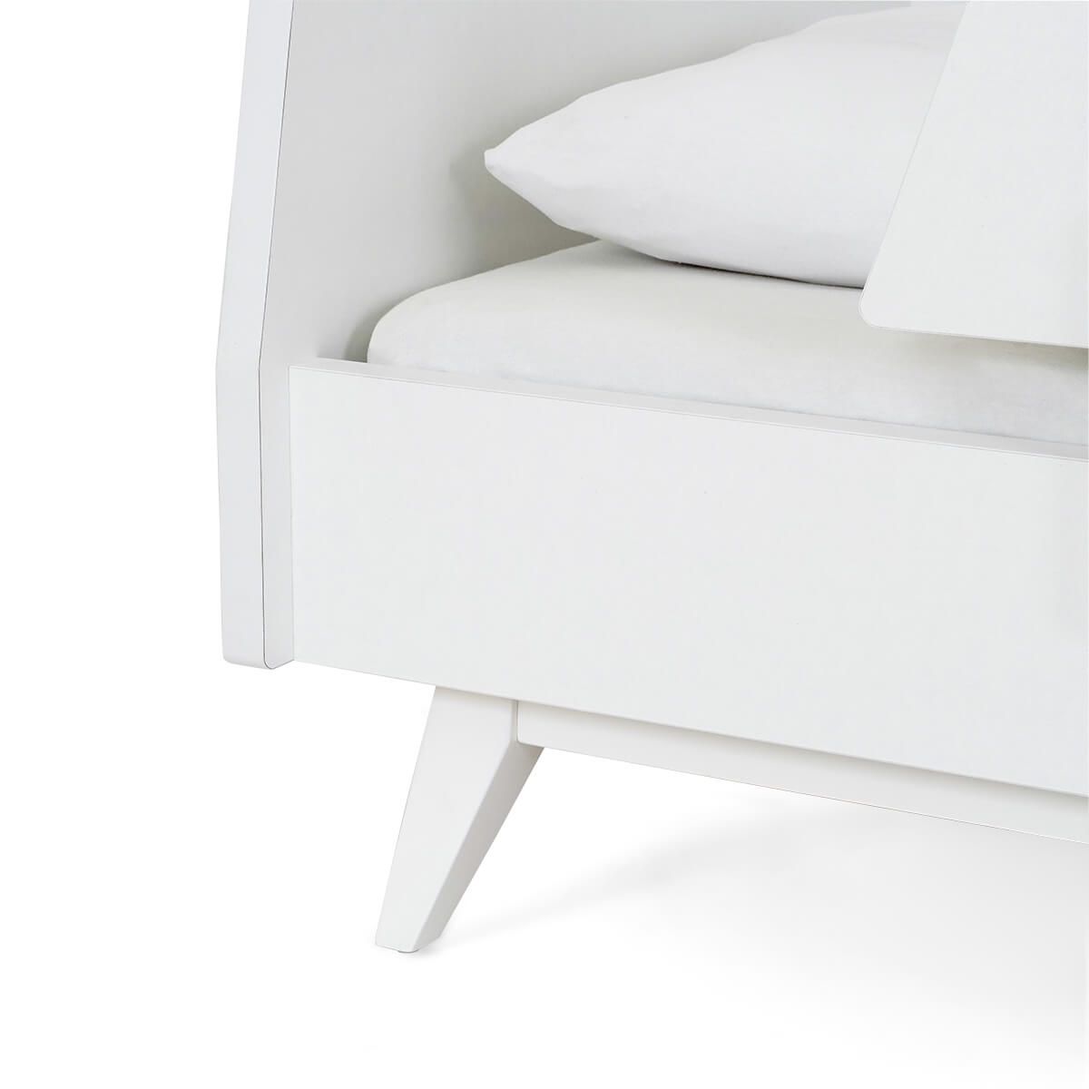 ���� ���� ������ ������� ��� ����� � Dainy�s Caroline Toddler Bed Classic White 130�70 cm