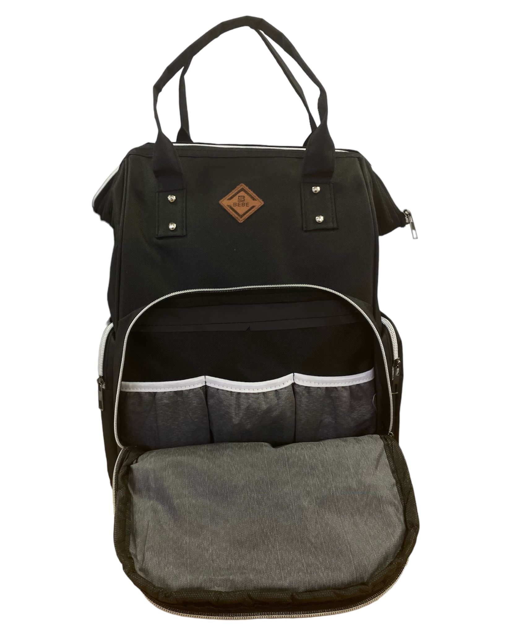 BSBEBE | תיק גב \ עגלה Bebe ZIP - מגוון צבעים | אביזרים | תיק עגלה