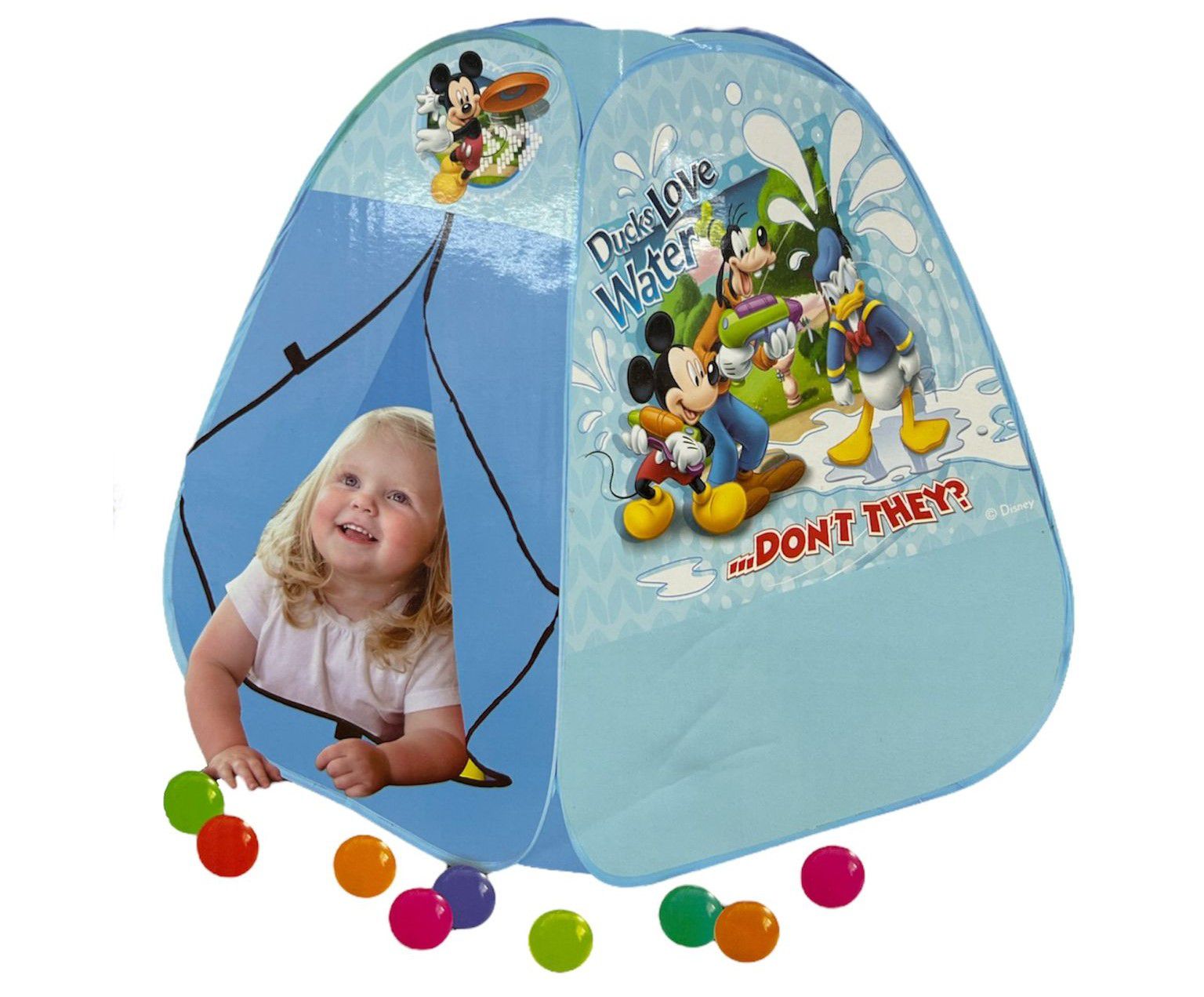 אוהל מיקי מאוס דיסני עם 100 כדורים DISNEY Mickey Mouse אוהל מיקי מאוס דיסני עם 100 כדורים DISNEY Mickey Mouse