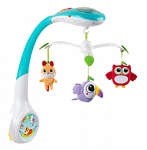 ������ ������� ���� ����� �� ����  ���� New Magic Forest Mobile Projection Chicco