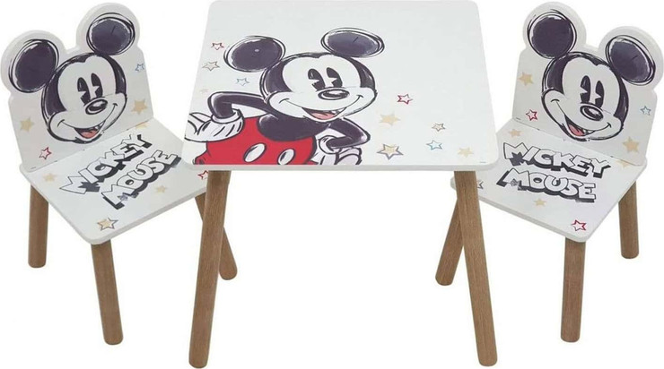 סט ישיבה מיקי מאוס עם 2 כסאות - Mickey Mouse Disney סט ישיבה מיקי מאוס עם 2 כסאות - Mickey Mouse Disney
